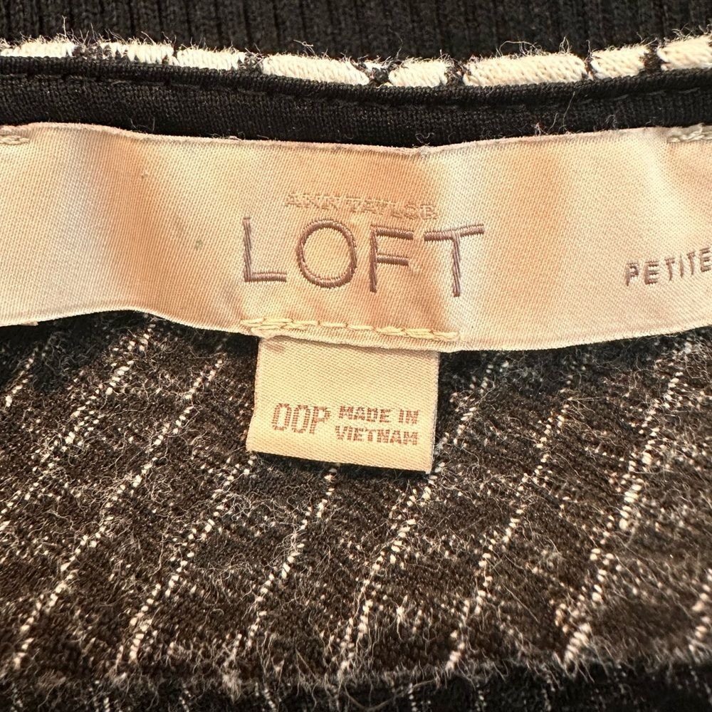 LOFT Cream Ribbed Maxi Sundress - Picture 6 of 7